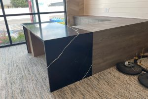 Marble topped desk